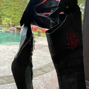 Allstate Leather chaps Ladies Small